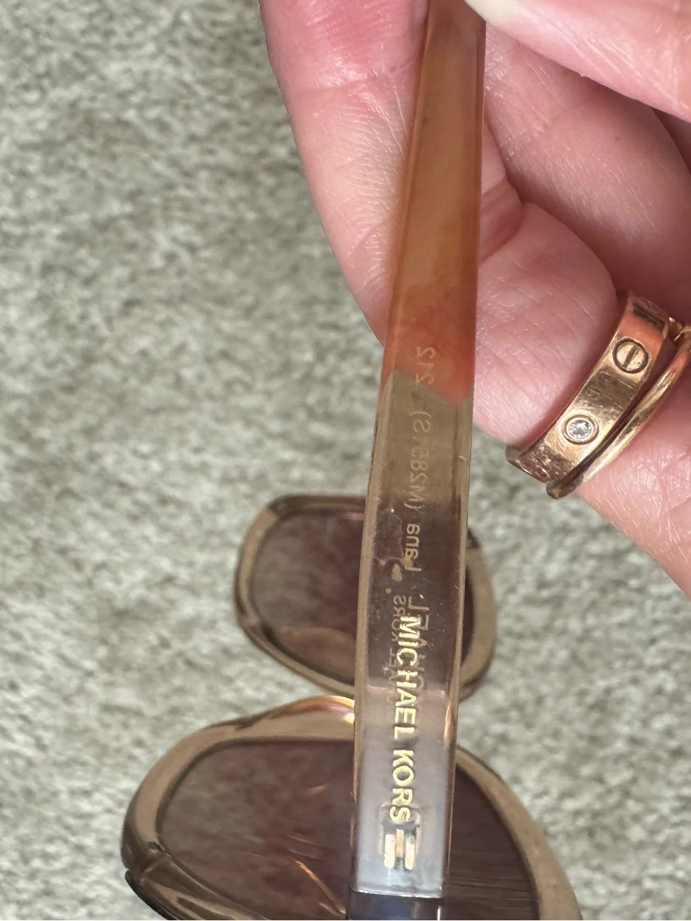 Michael Kors oversized sunglasses